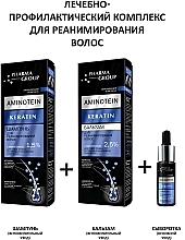 Hair Reanimation Serum - Pharma Group Keratin Serum — photo N2