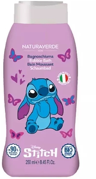 Bubble Bath 'Stitch' - Naturaverde Kids Disney Foaming Bath — photo N1