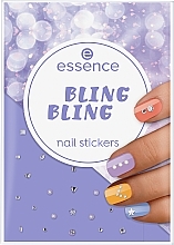 Fragrances, Perfumes, Cosmetics Nail Stickers - Essence Bling Bling