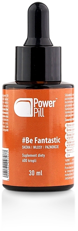 Dietary Supplement for Healthy Hair, Skin & Nails - Power Pill Suplement Diety #Be Fantastic — photo N1