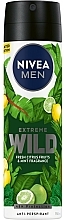 Fragrances, Perfumes, Cosmetics Fresh Citrus & Mint Deodorant Spray - Nivea Men Extreme Wild