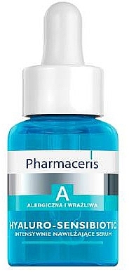 Intensively Moisturizing Serum for Allergic & Sensitive Skin - Pharmaceris A Hyaluro- Sensibiotic — photo N1