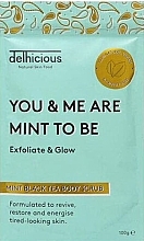 Fragrances, Perfumes, Cosmetics Mint Body Scrub - Delhicious You & Me Are Mint To Be Mint Black Tea Body Scrub