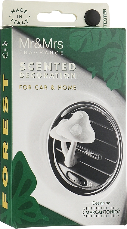 Sandalwood Car Perfume "White Mushroom" - Mr&Mrs Forest Mushroom Sandal — photo N1