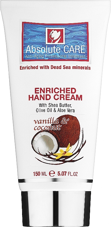 Hand Cream "Vanilla & Coconut" - Saito Spa Hand Cream — photo N1
