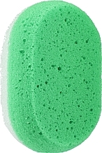 Fragrances, Perfumes, Cosmetics Oval Bath Sponge, green - LULA