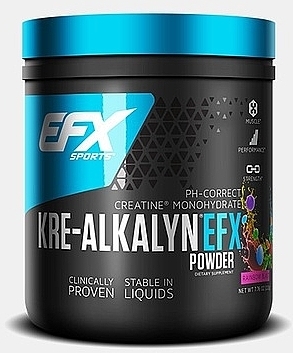 Flavoured Kre-Alkalin Powder - EFX Sports Kre-Alkalyn EFX Powder Rainbow Blast — photo N1