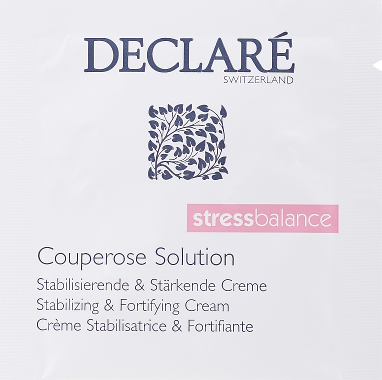 GIFT! Anti-Couperose Face Cream - Declare Stress Balance Couperose Solution (sample) — photo N1