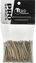 Hair Grips, 40 mm, brown - Tico Professional — photo N1