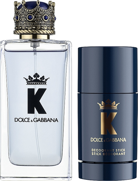 Dolce&Gabbana K by Dolce&Gabbana - Set (edt/100ml + deo/stick/75ml)  — photo N1