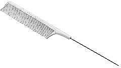 Comb, 7261B - Acca Kappa White Pin Tail Comb — photo N1