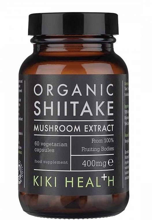 Shitake Mushroom Extract Food Supplement - Kiki Health Shiitake Extract Mushroom — photo N3