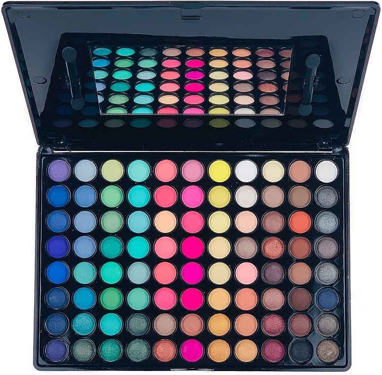 Professional Eyeshadow Pallet, 88 shades, 88P03 - King Rose — photo N1