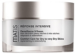 Fragrances, Perfumes, Cosmetics Cream for Very Dry Skin - Matis Paris Reponse Intensive Comfort Care Densifiance X-TREA for Extremely Dry Skin