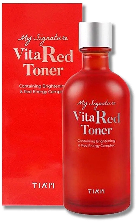 Vitamin Face Toner - Tiam My Signature Vita Red Toner — photo N3