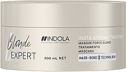 Strengthening Cold Blonde Mask - Indola Blonde Expert Insta Strong Treatment — photo N1