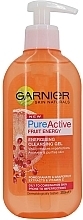 Fragrances, Perfumes, Cosmetics Cleansing Gel for Oily Skin - Garnier Skin Naturals PureActive Fruit Energy Enrgising Cleansing Gel