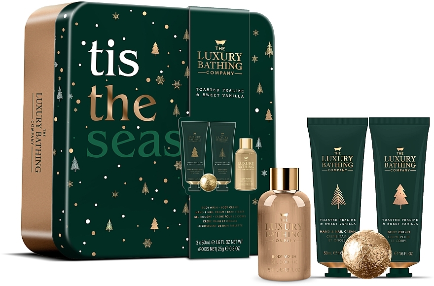 Set, 4 products - Grace Cole The Luxury Bathing Tis the Season Set — photo N1