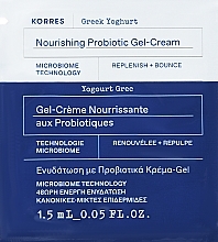 GIFT! Probiotic Nourishing Gel-Cream for Normal and Oily Skin - Korres Greek Yoghurt Nourishing Probiotic Gel-Cream (sample) — photo N1