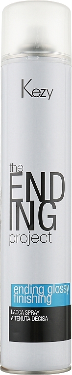 Reliable Hold Hair Spray - Kezy The Ending Project Ending Glossy Finishing Spray — photo N1