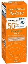 Tinted Facial Sunscreen - Avene Cleanance Tinted SPF 50+ — photo N2