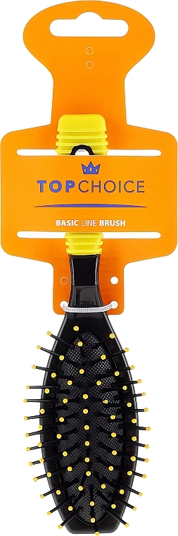 Hair Brush, 2151, black-yellow - Top Choice — photo N1