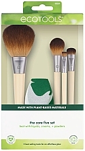 Makeup Brush Set with Sponge - EcoTools The Core Five Set — photo N2