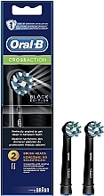 Replaceable Electric Toothbrush Head Cross Action CA EB50 Black Edition - Oral-B — photo N1
