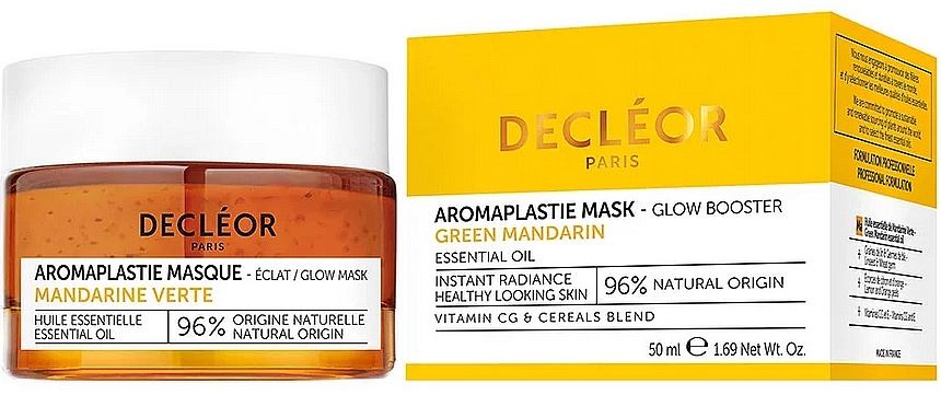 Face Mask - Decleor Green Mandarin Aromaplastie Glow Mask — photo N1