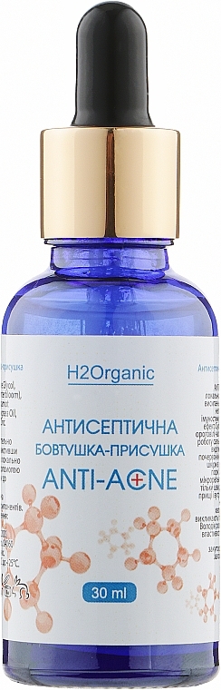 Antiseptic Drying Solution "Anti-Acne" - H2Organic Anti-Acne — photo N1