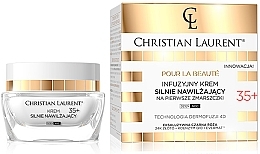 Moisturizing Anti First Wrinkle Infusion Cream - Christian Laurent Infusion Intensely Moisturizing Cream Against First Wrinkles 35+ — photo N1