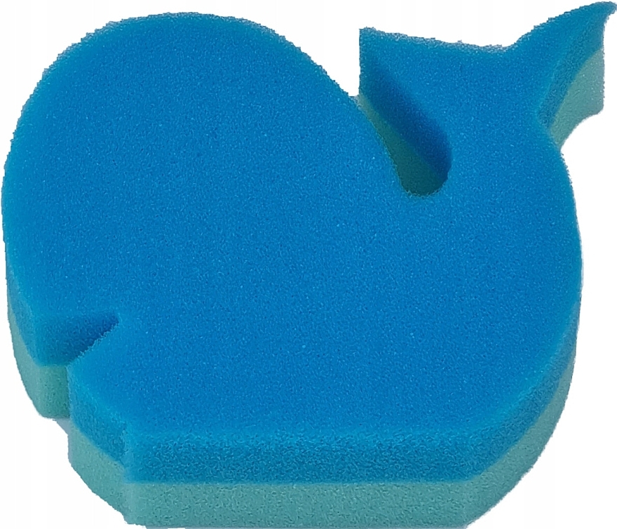 Children's Bath Sponge 'Zoo', whale - Lula — photo N1