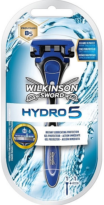 Razor with 1 Refiil Cartridge - Wilkinson Sword Hydro 5 — photo N1