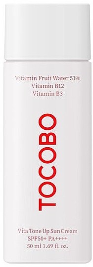 Tinting Sunscreen - Tocobo Vita Tone Up Sun Cream SPF50+ PA++++ — photo N1