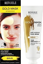 Anti-Aging Active Face Mask - Revuele Anti-Age Gold Lifting Effect Mask — photo N2