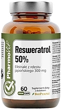 Fragrances, Perfumes, Cosmetics Dietary Supplement 'Resveratrol 50%', 60pcs - Pharmovit Clean Label