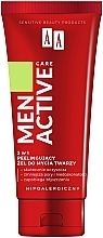 Fragrances, Perfumes, Cosmetics 3-in-1 Face Cleansing Peeling Gel - AA Cosmetics Men Active Care