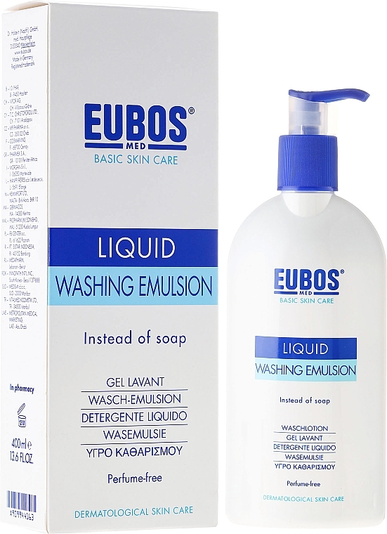 Shower Emulsion - Eubos Med Basic Skin Care Liquid Washing Emulsion — photo N4