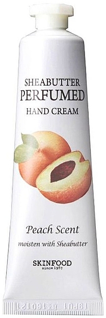 Hand Cream - Skinfood Shea Butter Perfumed Hand Cream Peach Scent — photo N1