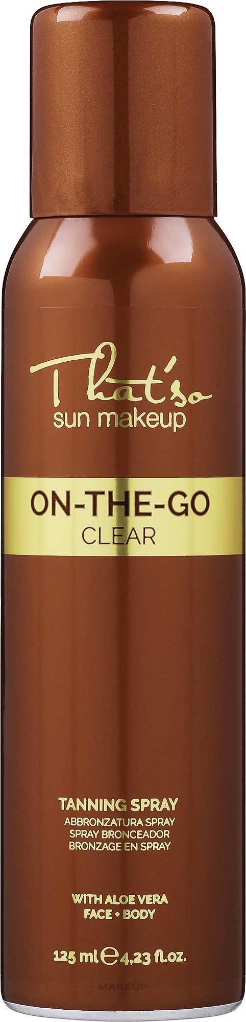 Self Tan Body Spray - That’So On The Go Clear Tanning Spray — photo 125 ml