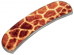 Fragrances, Perfumes, Cosmetics Nail File, giraffe, 1406 - Blazek Glass The Arched Glass Nail File