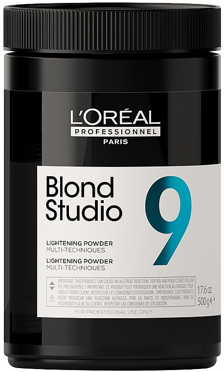 Bleaching Powder - L'Oreal Professionnel Blond Studio 9 Lightening Powder — photo N2