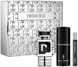 Paco Rabanne Phantom - Set (edt/100 ml + edt/10 ml + deo/150 ml) — photo N1