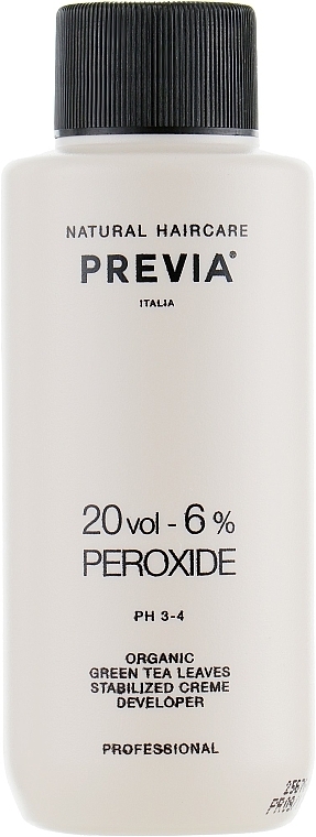 Hair Color Oxidizer - Previa Creme Peroxide 20 Vol 6% — photo N3