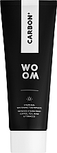 Fragrances, Perfumes, Cosmetics Whitening Charcoal Toothpaste - Woom Carbon+ Black Whitening Toothpaste