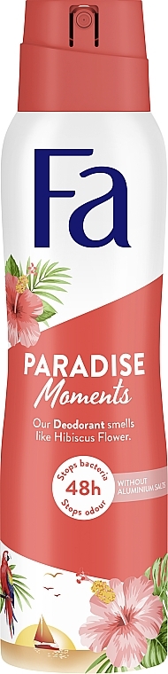Deodorant Spray - Fa Paradise Moments Deodorant 48H — photo N1