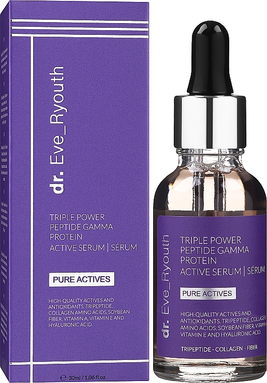 Active Serum with Protein & Peptide - Dr. Eve_Ryouth Triple Power Peptide Gamma Protein Active Serum — photo N2