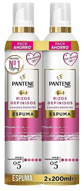 Set - Pantene Pro-V Mousse Defined Curls (h/foam/2x200ml) — photo N1