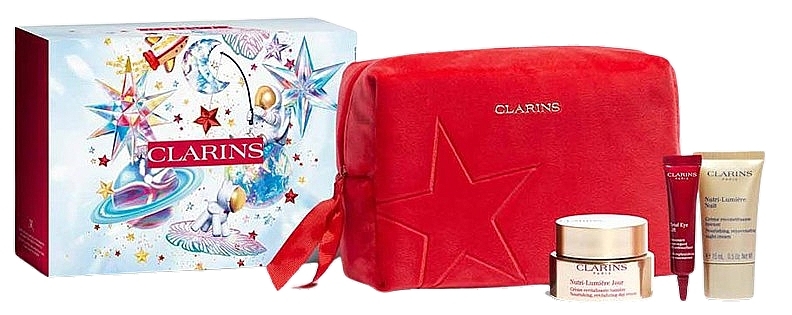 Set, 5 products - Clarins Nutri Lumiere Collection Set — photo N1