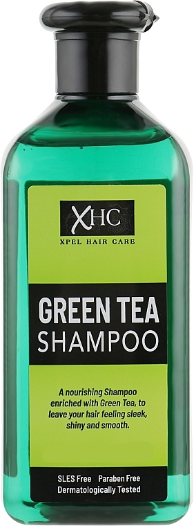 Shampoo for Dry and Damaged Hair 'Green Tea' - Xpel Marketing Ltd Hair Care Green Tea Shampoo — photo N1